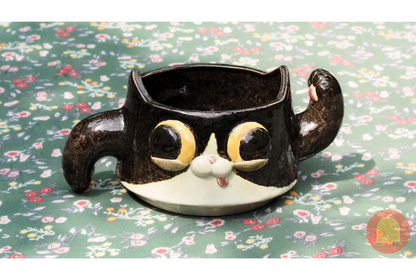 Mug-bowl Cat Mowl - Nghich Dat - Clay Play