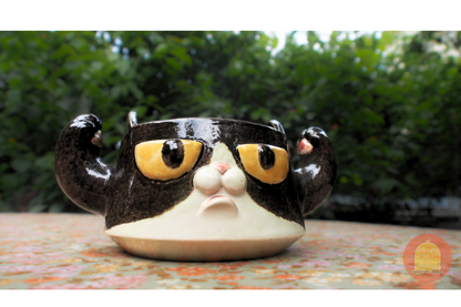 Mug-bowl Cat Mowl - Nghich Dat - Clay Play