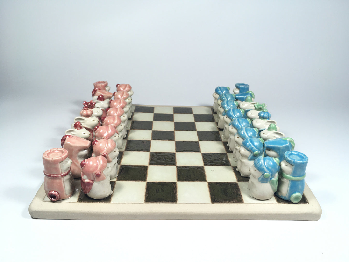 Ceramic chessboard - Nghich Dat - Clay Play